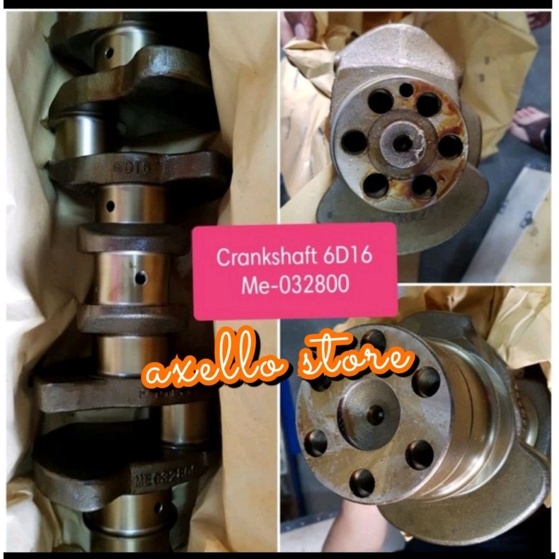 Kruk as 6d16 crankshaft 6d16