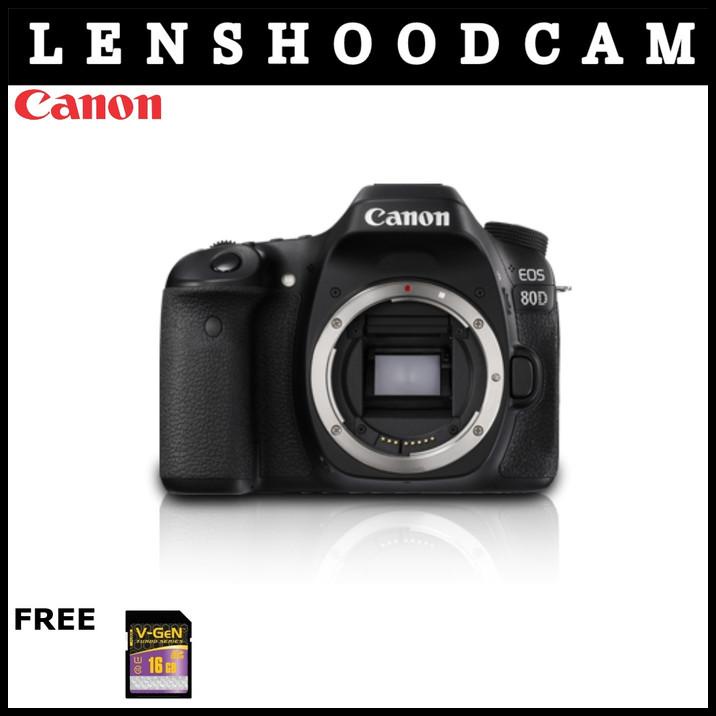 Kamera Canon Eos 80D (Body Only)