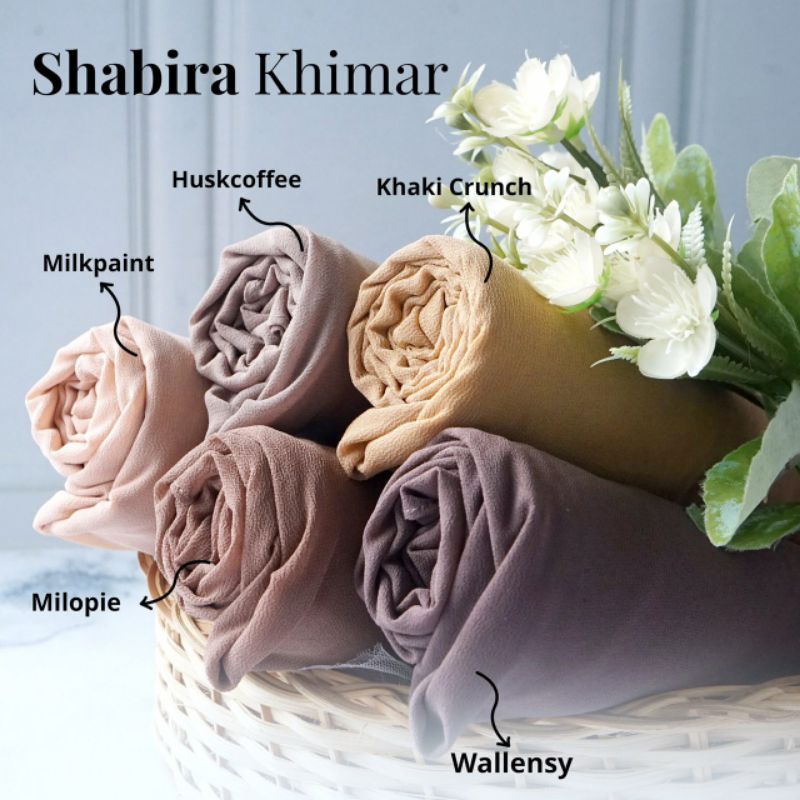 khimar layers / bergo tali / bergo ceruti / hijab instan