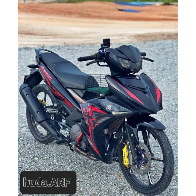 STRIPING VARIASI YAMAHA MX KING LIS STICKER DECAL VARIASI MX KING YAMAHA MX KING "exciter"