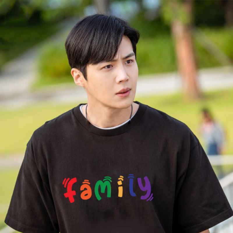 KAOS LENGAN PANJANG KIM SEON HO FAMILY/KAOS LONG SLEEVE KIMSEONHO BIRTHDAY