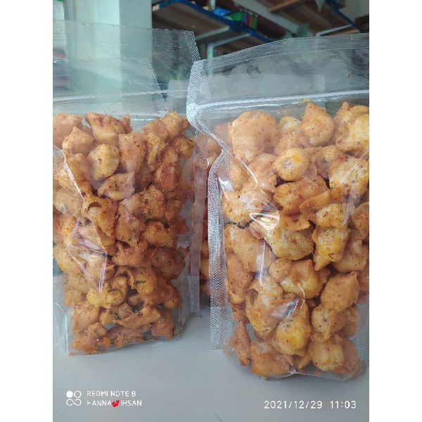 

siomay mini kering pedas daun jeruk 160 gram