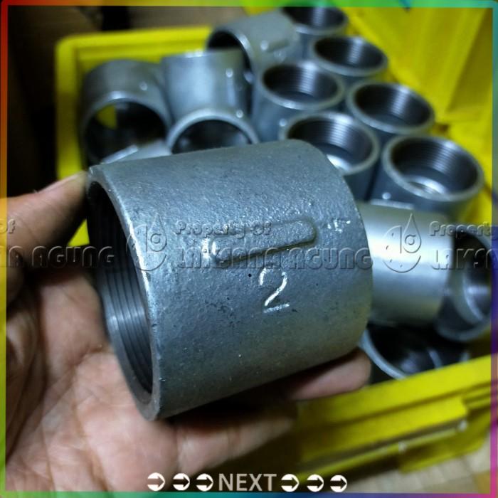 Loysi | Sok Drat Dalam 2 Inch Besi | Sock Drat Galvanis