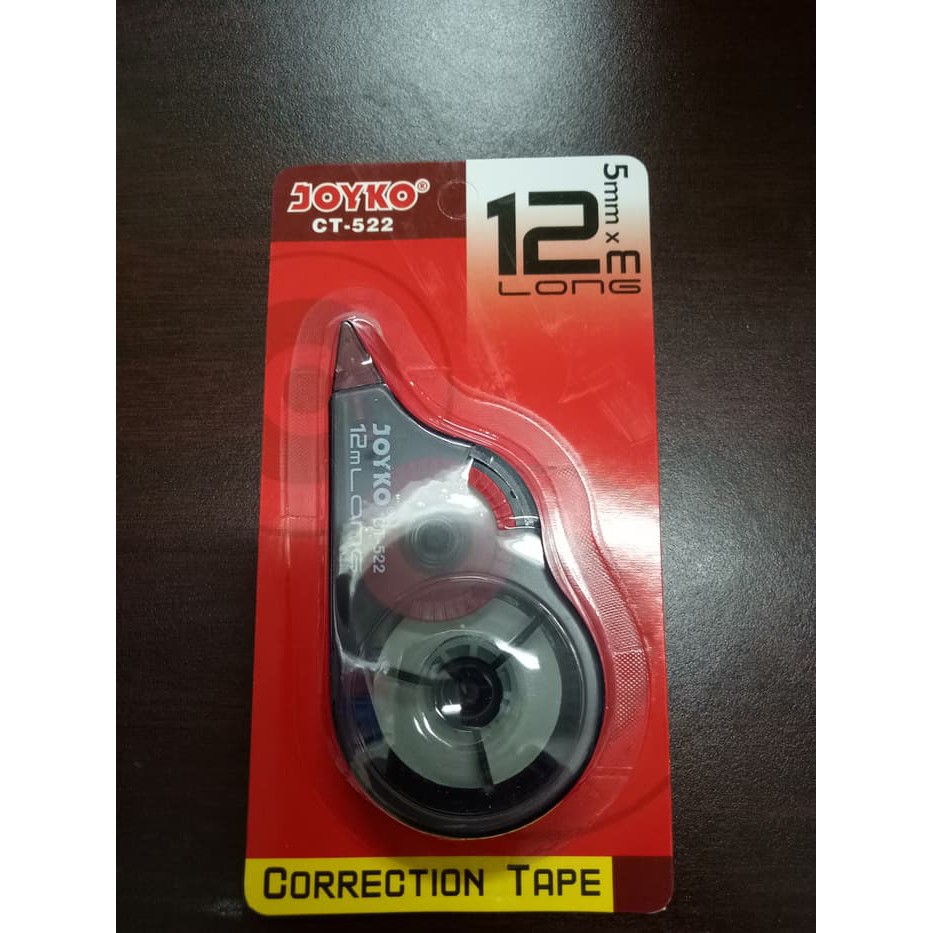 

Tip Ex roll /correction pen panjang 12 Meter Joyko CT522