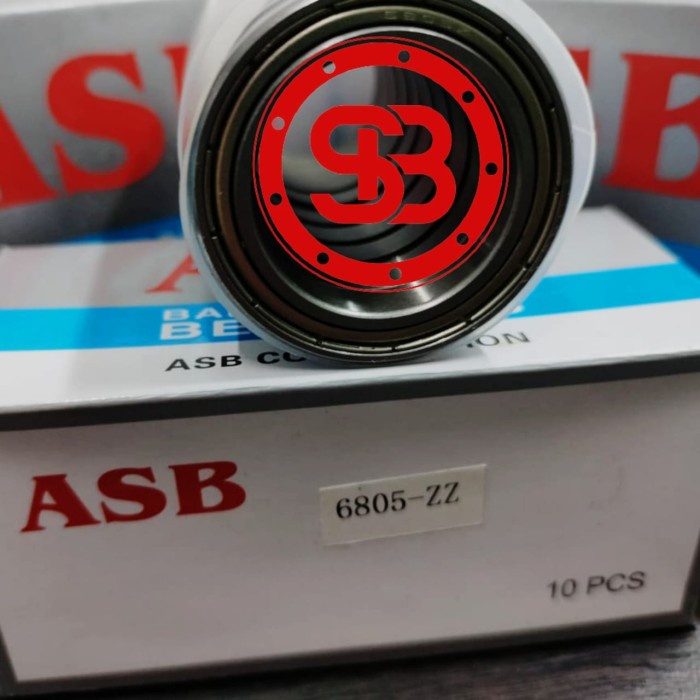 Bearing / Laker / Laher 6805 ZZ ASB