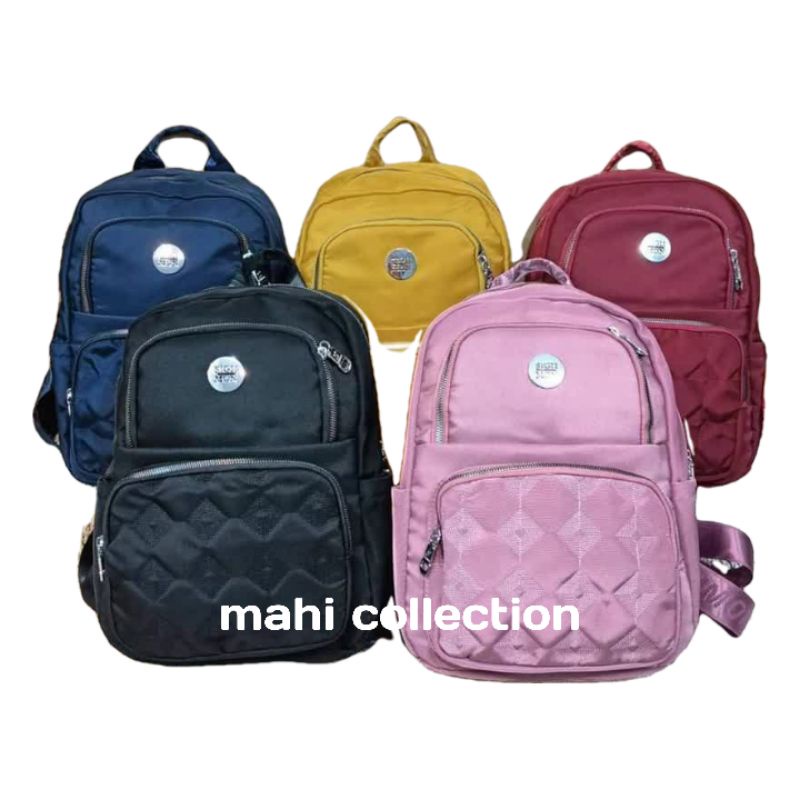 Tas ransel wanita sighmon import terbaru 0351 kanvas