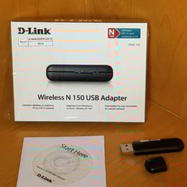 D-Link DWA-123 Wireless N150 USB Adapter - Wifi Adapter 150Mbps