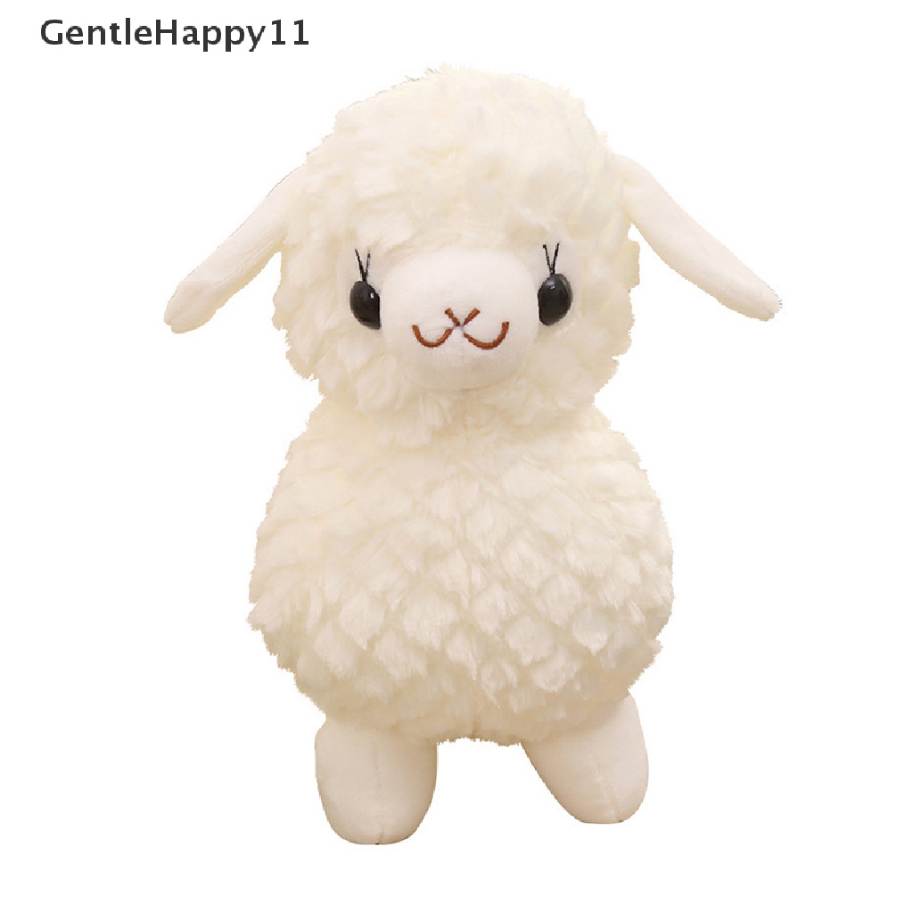 Gentlehappy Mainan Boneka Stuffed Plush Domba 22cm Dengan Gantungan Kunci