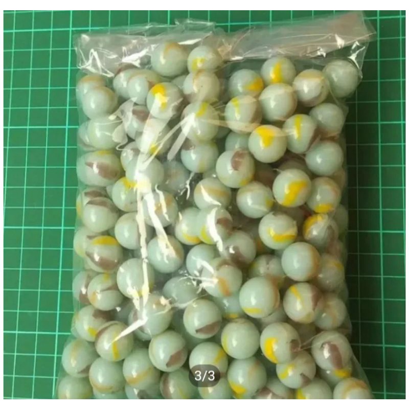 500 gram klereng marmer/klereng motif susu/gundu marmer