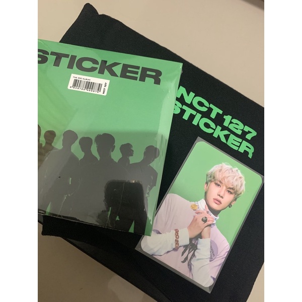JUNGWOO SET DELUXE BOX STICKER NCT 127 (SM GLOBAL SHOP USA)