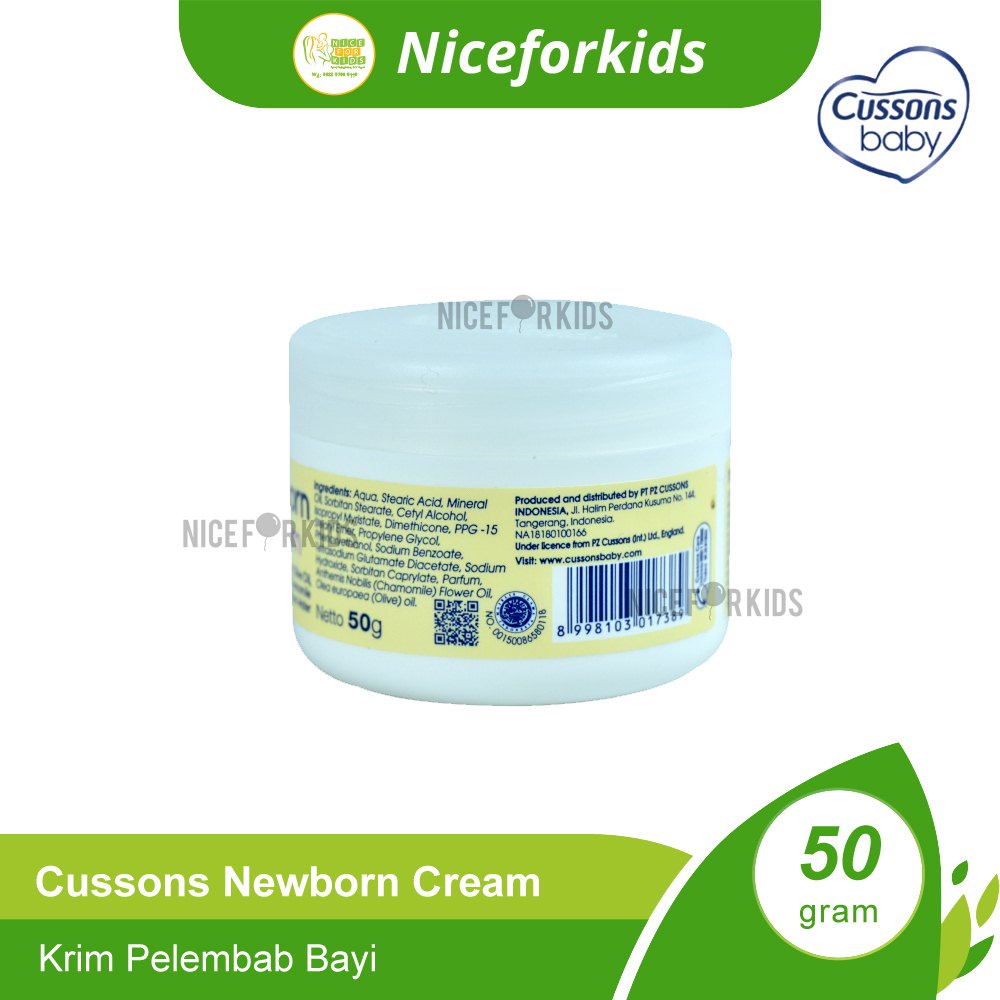 Cussons Baby Cream 50GR / Cream Bayi 50GR