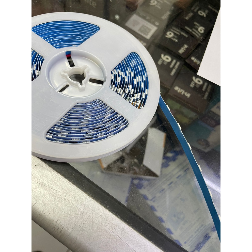 Luxen Lampu Led Strip Mata Besar 5050 12w Indoor IP33 5M 5 meter 60 LED/M