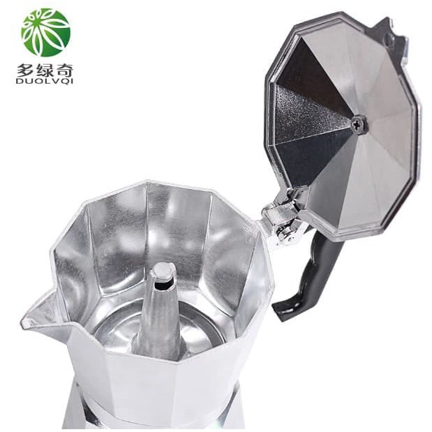 Teko Kopi Alumunium Untuk 9 Cup Moka Pot Aluminium 450ml CP0450AL