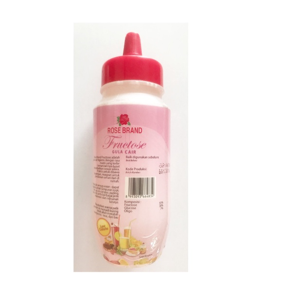 Rose Brand Fructose 500ml Gula Cair Rendah Kalori Rosebrand Siap Saji Pakai Rosebrand Liquid Sugar Sugars