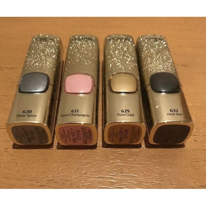 Loreal lipstick metallic limited edition