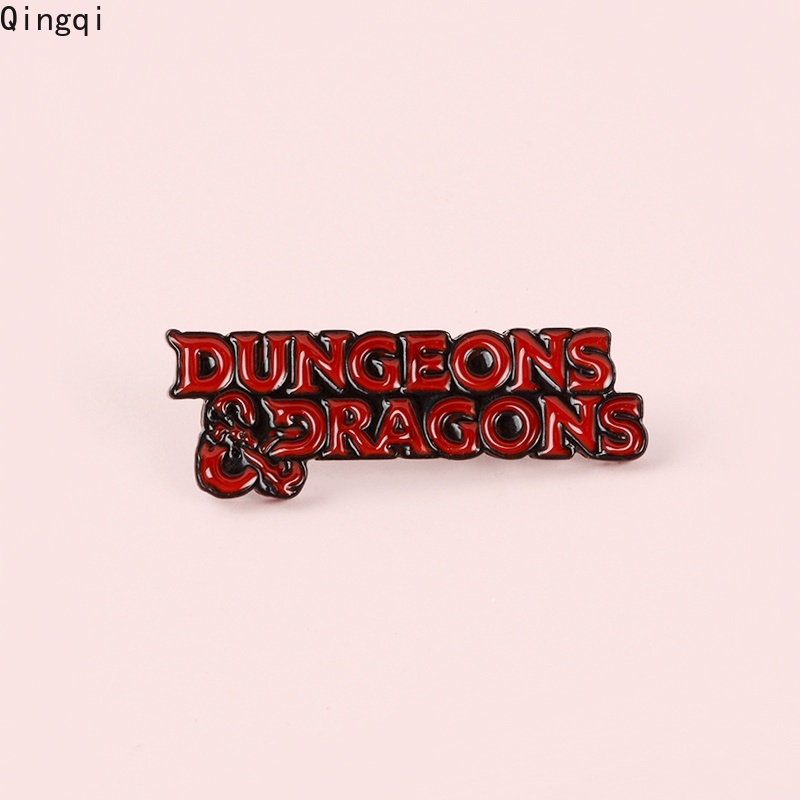 Bros Pin Enamel Dungeon Master Dragons Dnd20 Untuk Bermain Peran