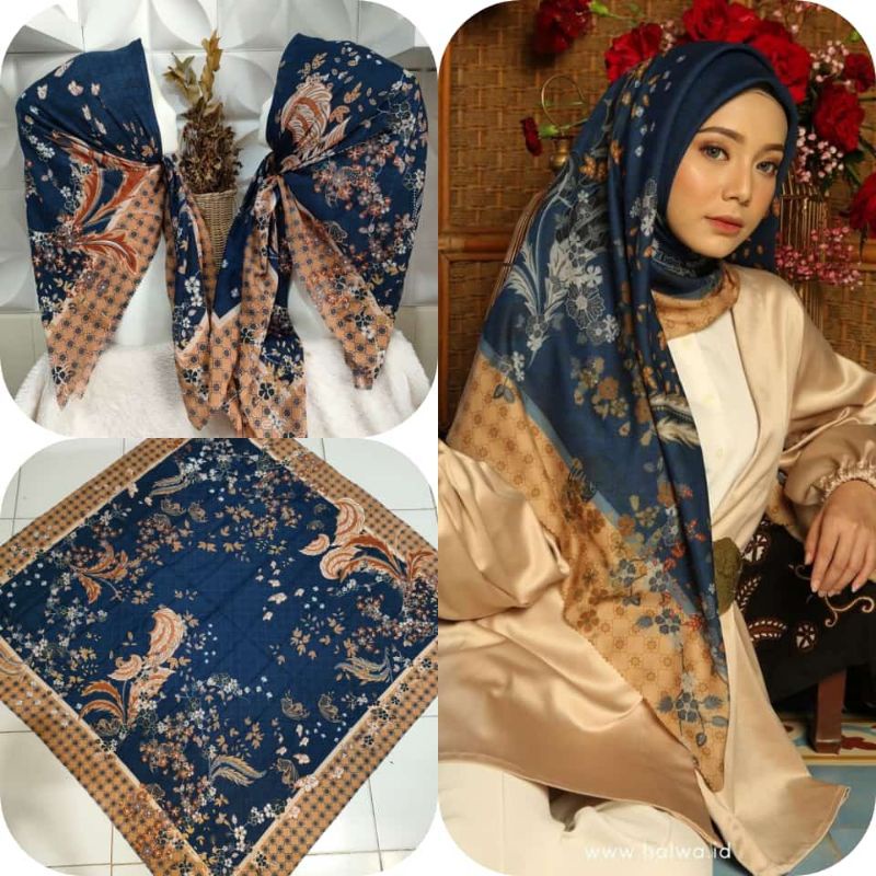 Hijab Voal motif halwa