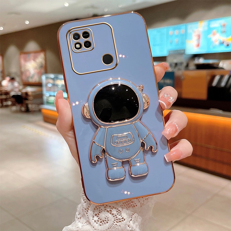 Soft Case Silikon Desain Astronot Untuk Redmi 10C 9C 10A 9A 9 Poco X3 GT X3Pro M3Pro M4Pro F3 Note 10 5G 6D