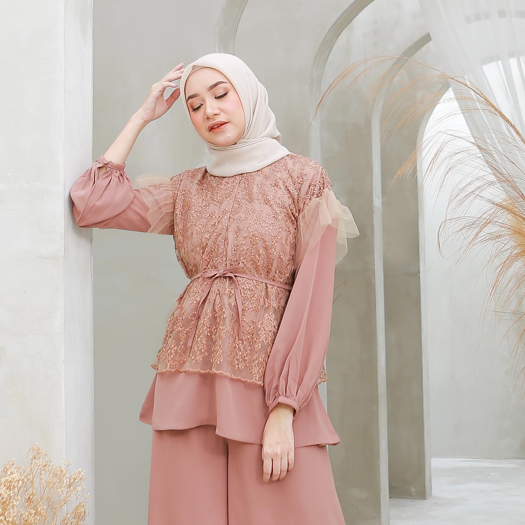 Diana Restu - Syena Top | Atasan Tunik Wanita