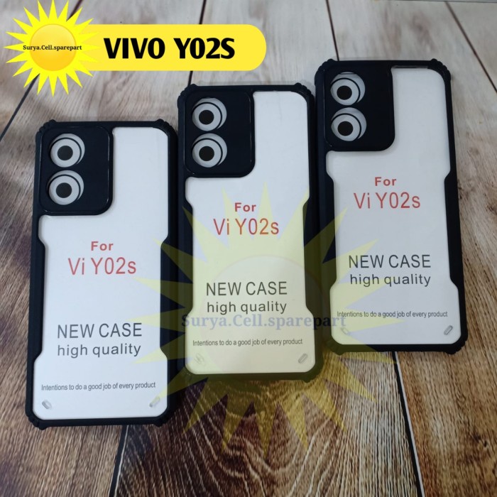 Case Vivo Y02S - Softcase Shockproof Vivo Y02S - SC