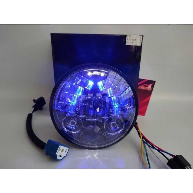 Lampu Daymaker 16 Led 5,75in - 19 Led 7in cb vixion ninja tiger megapro GL