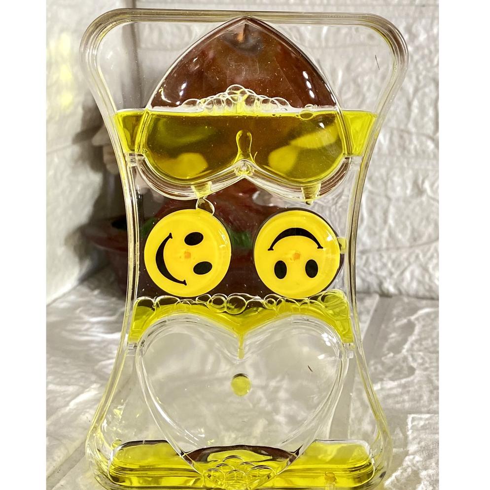 [KODE JKEDO] Mainan jam Pasir Minyak hiasan Akrilik Timer Jam