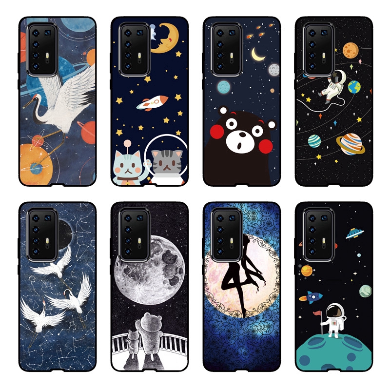 Casing Soft Case Tpu Shockproof Motif Kartun Planet Untuk Vivo Y50 Y30 Z6 S6 Shopee Indonesia