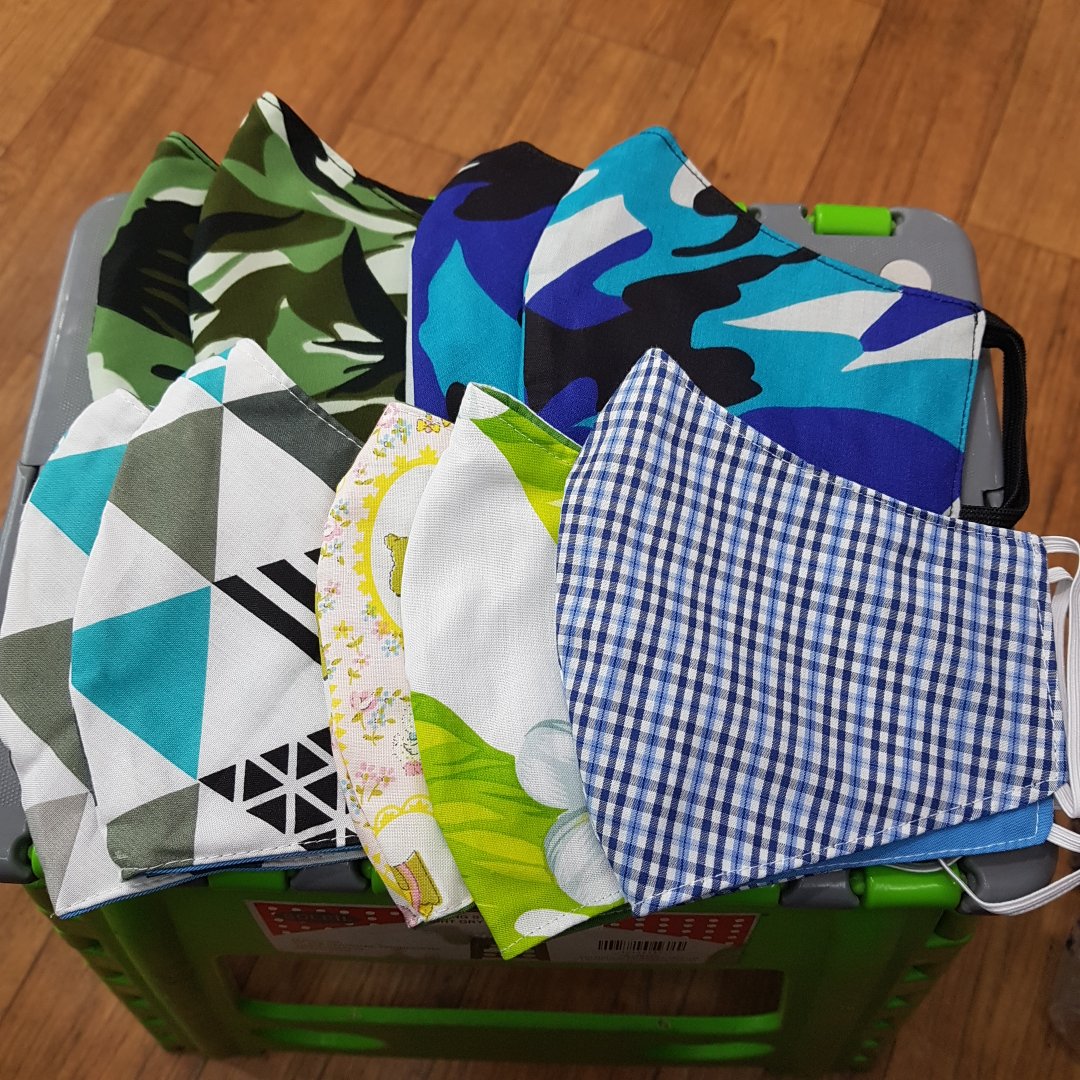 Masker Kain Lapis 3 Earloop9