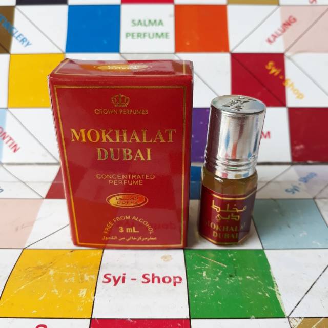 Parfum MOKHALAT DUBAI Roll On Non Alkohol 3 ml DOBHA