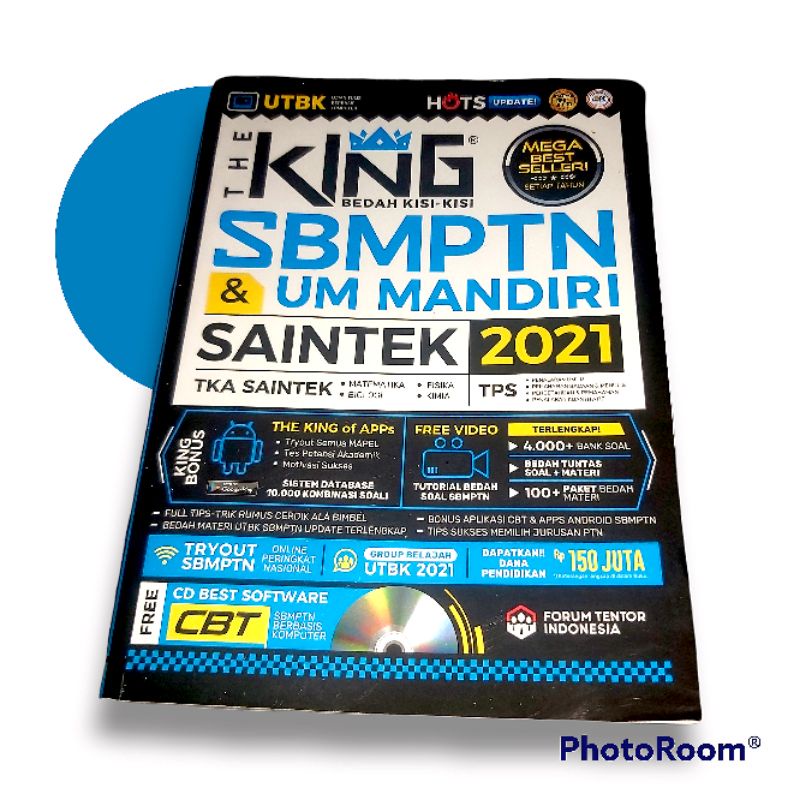 

BUKU THE KING SBMPTN SAINTEK 2021 ORI BEKAS