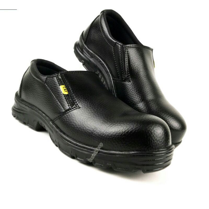 sepatu safety boot caterpillar,safety boot ujung besi, sepatu kerja proyek