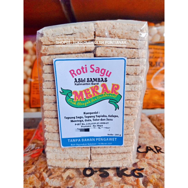 

Roti Sagu MEKAR Khas Sambas