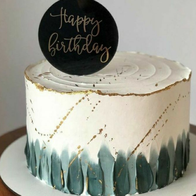 

birthday cake simple&cantik