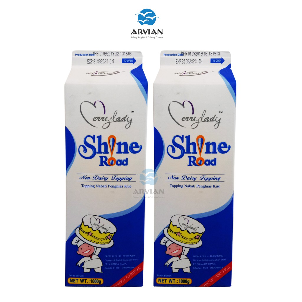 

Shine Road Whipping Cream Non Dairy 1 Liter