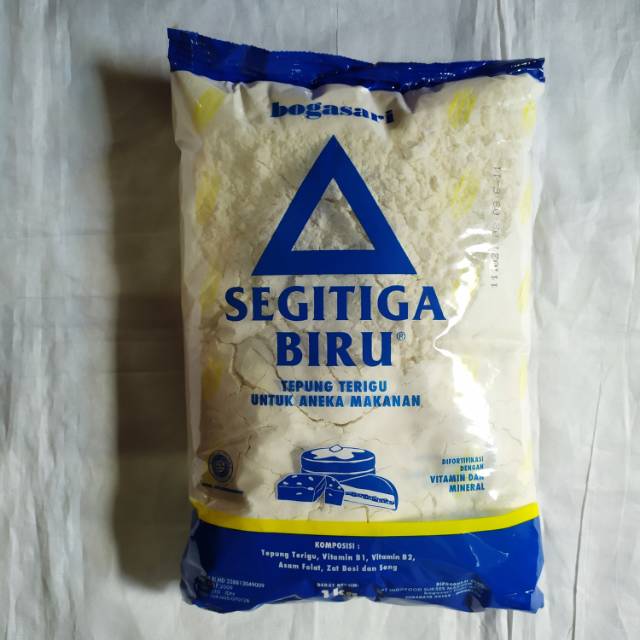 

TEPUNG SEGITIGA BIRU KEMASAN 1kg (1 pcs)