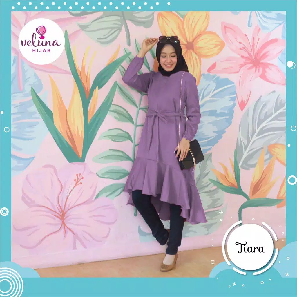 TIARA LONG TUNIK /TERBARU /TERMURAH