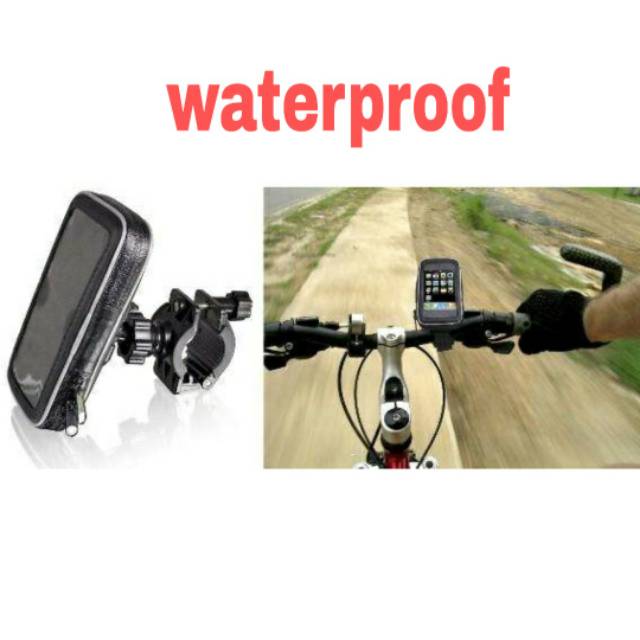 HOLDER HP DI SEPEDA-TEMPAT HP DI SEPEDA-HILDER SMARTPHONE DI SEPEDA-PENJEPIT HP DI SEPEDA