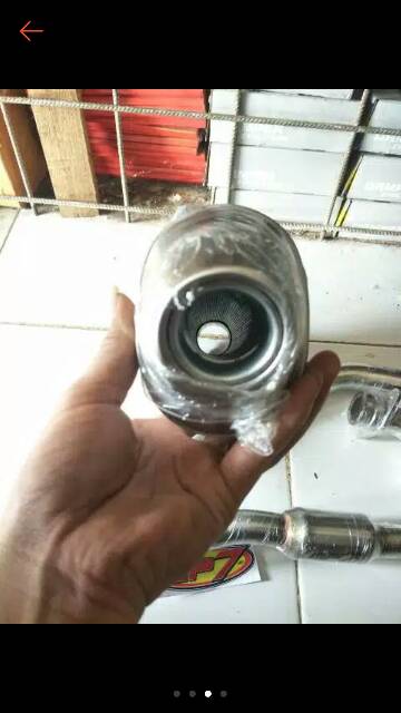 Knalpot GP7 MAX 4.1 KLX Dtracker-KLX 150R-CRF 150R-WR155 standard kompetisi Original GP7 fullsystem-1