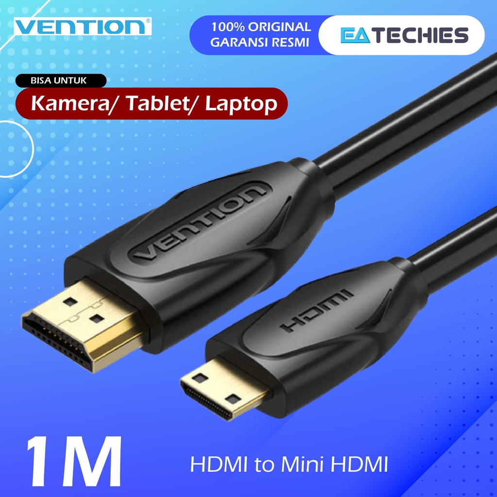 [D02 - 1M] Vention Kabel HDMI to Mini HDMI v1.4/b Full HD 3D