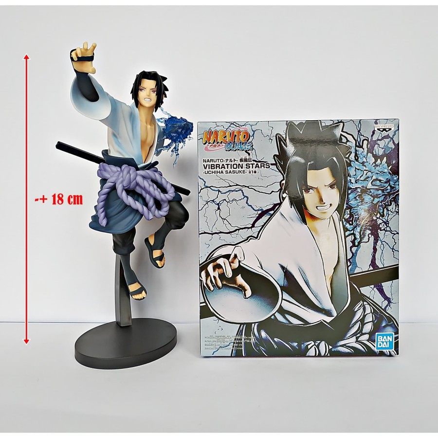 Action Figure Naruto Uchiha Sasuke Vibration Star