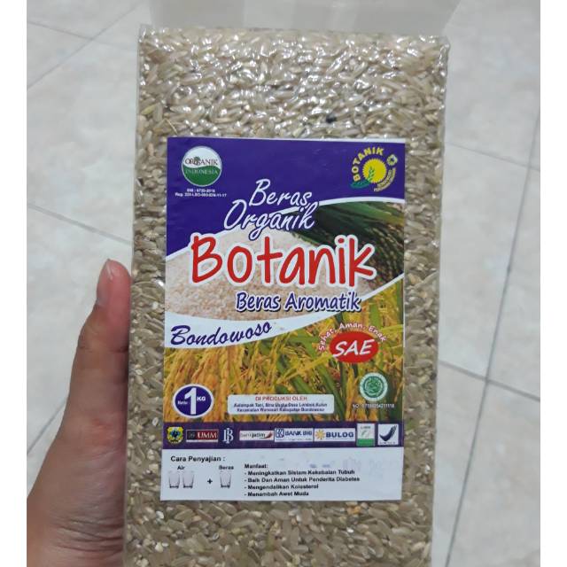 

Beras Coklat Organik Botanik