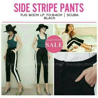 SIDE STRIPE PANTS CELANA  TRAINING  ADIDAS ZARA  STARDI 