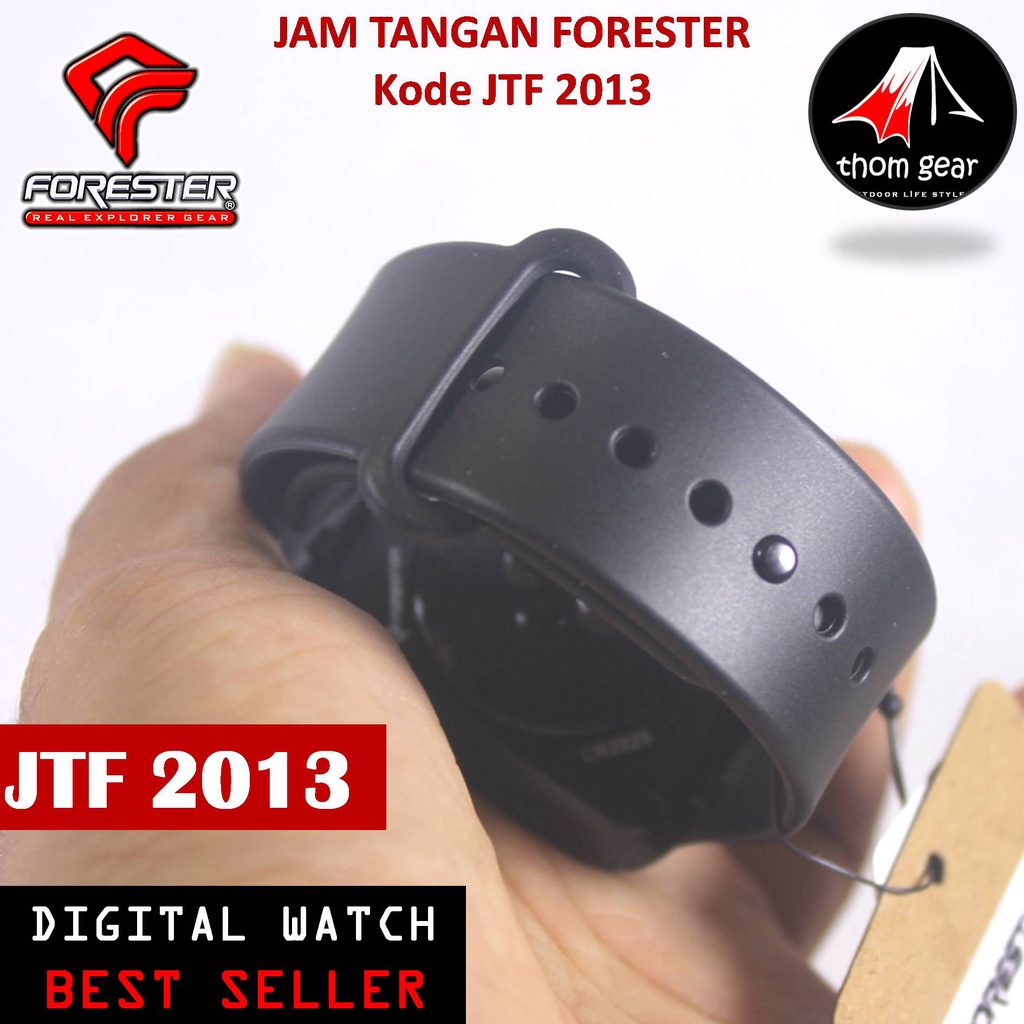 Forester Jtf 2013 Jam Tangan Pria Wanita Origial Forester Analog Adventure Sport Outdoor Waterproof Water Resistant Anti Air Pria Cewek Cowok Original Ori Terbaru 2022 Free Rubber  Strap Cadangan Batre Box Kayu Thomgear Bangakalan Palangkaraya Pare Pare K