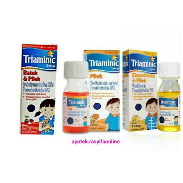  Triaminic  Obat  Batuk Pilek Expectorant Flu Anak Shopee 