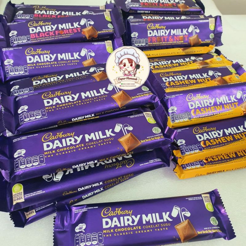 Jual DM - CADBURY DAIRY MILK FRUIT AND NUT 62GR 90GR 160GR / DAIRY MILK ...