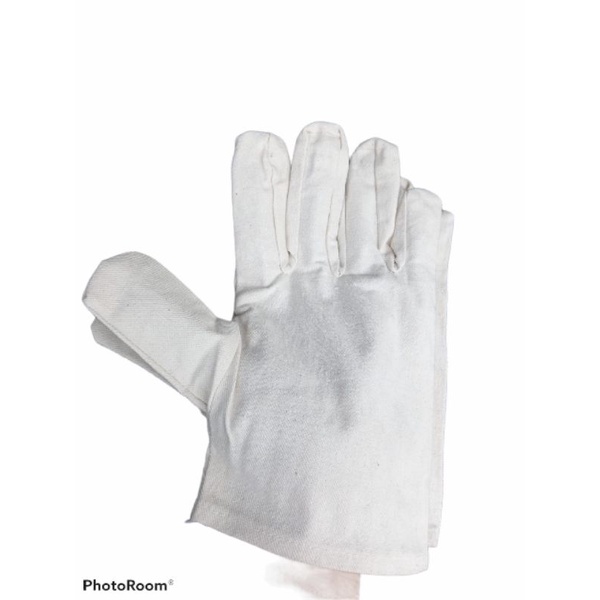 Termurah Sarung Tangan Asbes Kanvas/Safety Glove Kain Kanvas 10 inch
