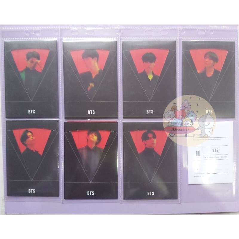 READY STOCK PHOTOCARD Mots One Concept Photobook Clue MPC MCB RM Jin Suga JHope Jimin V JK Full Set 