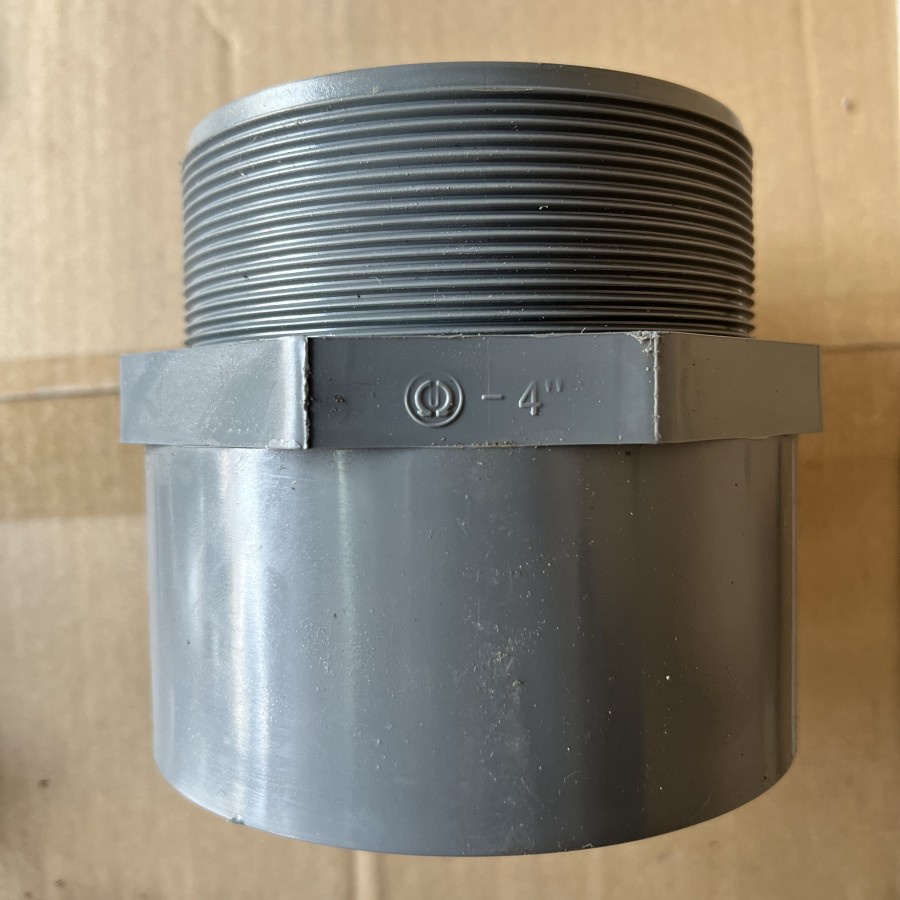 SDL Sok Drat Luar 4 inch MASPION AW socket drat laur PVC Tebal