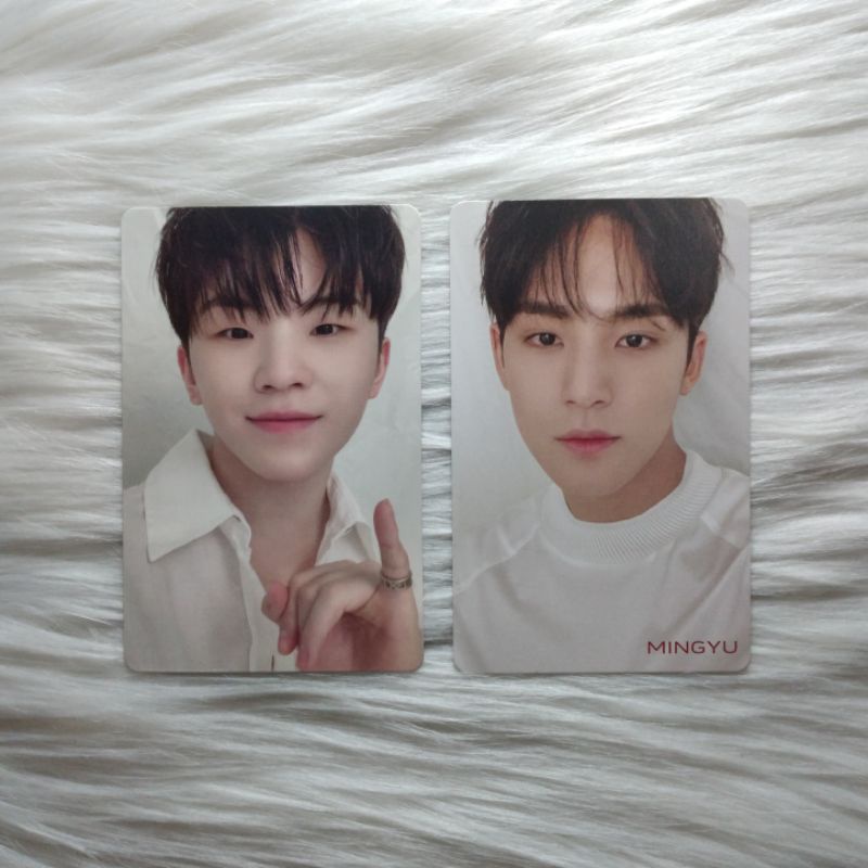 SEVENTEEN - PC 24H Janjiw Woozi (Reg Ver.) & HMV Mingyu