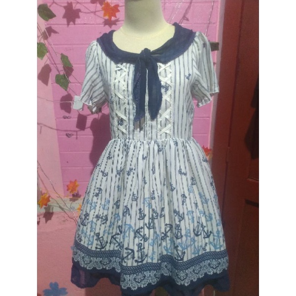 Dress Daily Axes Femme Marine Sailor